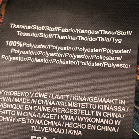 Esqualo green multi print semi sheer blouse size 12 - Picture 8 of 13